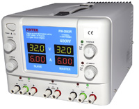 PW-3063R ( 32V/6A x 2 + 5V/3A ; 3Digits + 4 Display )