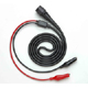 ( BNC Plug to Alligator Plug / 125cm )